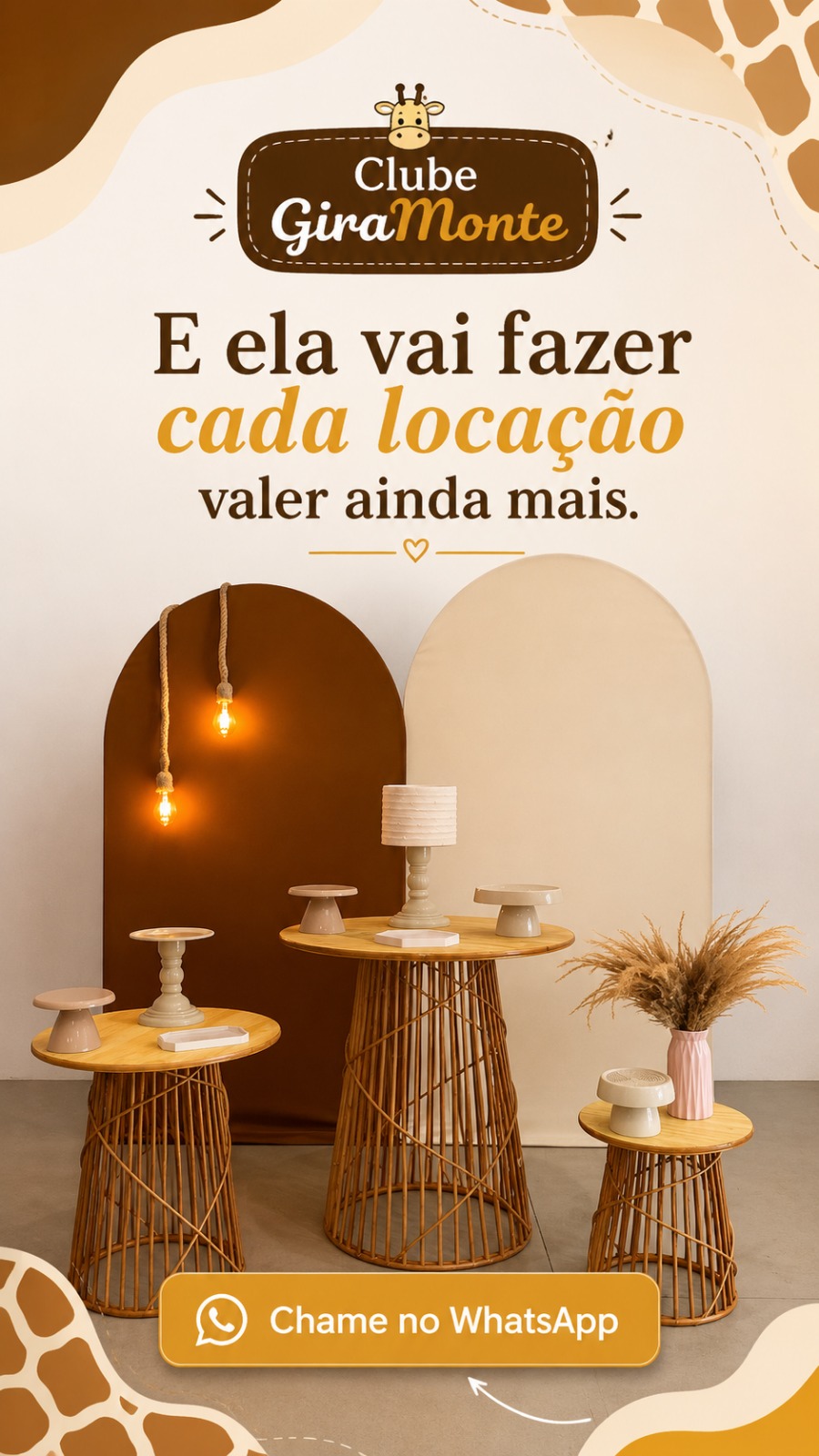 E ela vai fazer cada locação valer ainda mais — chame no WhatsApp